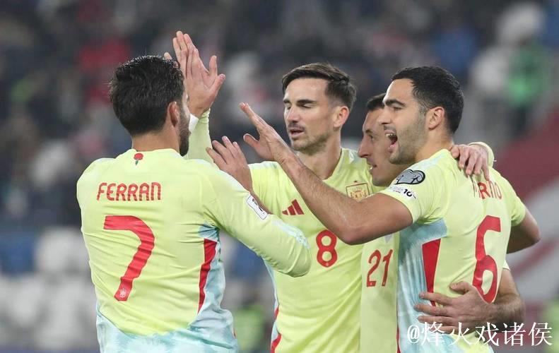 世预赛-奥亚萨瓦尔2射1传 西班牙4-0格鲁吉亚 世预赛-奥亚萨瓦尔2射1传 西班牙4-0格鲁吉亚